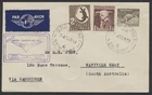 1949 1st CP Air Return Flight Cover Sydney Australia to Vancouver Canada