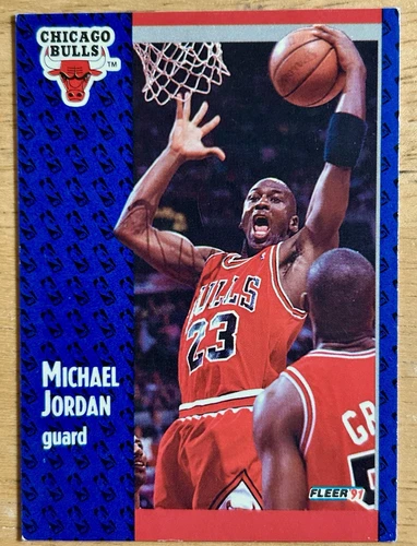 1991-92 Fleer #29 Michael Jordan Chicago Bulls