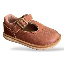 Stride Rite SRT Leather Nell Mary Jane Supportive Toddler Girls Shoes 8 Toddler