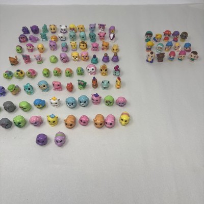 Squinkies Mixed Lot of 97 CATS DOGS BABIES PEOPLE FROGS  VARIETY