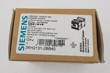 SIEMENS 3RH2131-2BB40 CONTACTOR 10 AMP 690 VAC 24 VDC 3 NO/1 NC *NDA AVAILABLE*