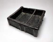 Real Rare Nice Tibetan 16th Century Old Antique Folk Iron Wood Instrument Box