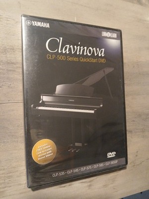 Yamaha Clavinova CLP-500 Series QuickStart DVD