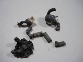 Pipe 00 Figure Iron Man 28 Saturn's Rampage (Monochrome Ver.) 'Time Slip Glico S