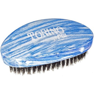 Torino Pro Curve Wave brush #19- Hard Palm Reinforced Curved wave brush - Showe
