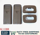 FITS ISUZU TF TFR HOLDEN RODEO PAIR OF DOOR LOCK KNOB AND SURROUND BROWN 89 - 97