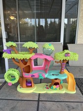 Littlest Pet Shop Treehouse Playset with Authentic LPS and Babies Included