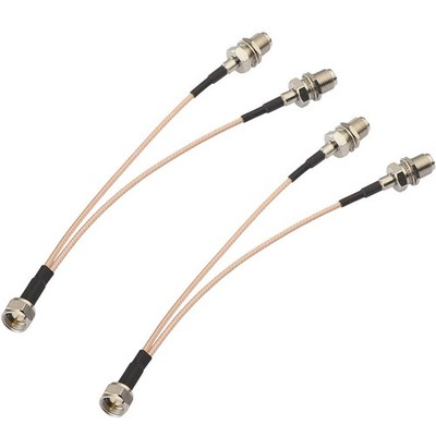 Superbat F-Type RG6 Splitter Coax Cable 75Ohm TV Antenna 3 Way Splitter Combiner