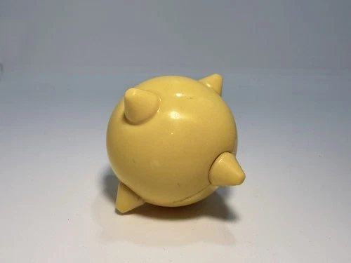 Vtg 1989 TMNT Sewer Lair Playset Part Spike Yellow Ball MINT CONDITION Accessory