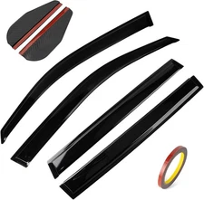 Side Window Vent Visor for Subaru Forester 2025 2026 Outside Mounted Rain Guards