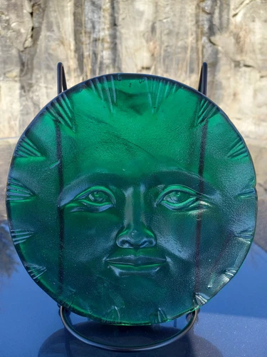 6" BLENKO Sun Architectural Glass Dalle de Verre Glass