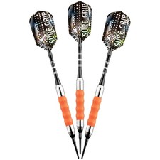 Viper Sure Grip Soft Tip Darts - Dartboard Game Accessory - Orange - 18 Grams