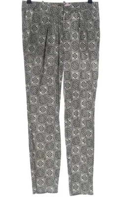 FOREVER 21 Pantalón abombado Mujeres Pantalón Talla EU 34 negro-blanco - Imagen 1 de 4