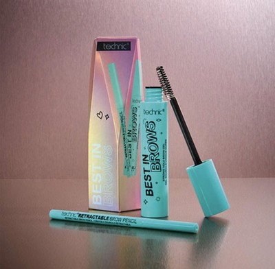Clear Brow Gel Augenbrauen Mascara Mikrofeiner Stift Starker Halt Mädchen Geschenkset Brandneu in Box