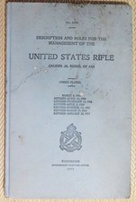 Management of the United States Rifle Caliber .30, Model of 1903 - $100