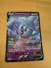 Pokemon Hatterene V SWSH055 - Carta promozionale stella nera oversize
