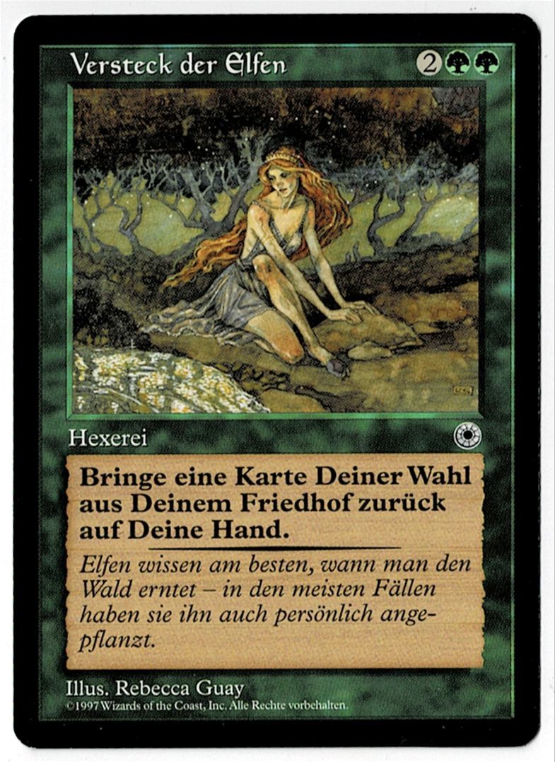 1997 Portal Elven Cache (German) MTG Starter/Common