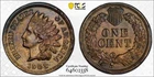 1908 Indian Head Copper Cent 1C Almost Uncirculated PCGS AU Detail - Cleaned