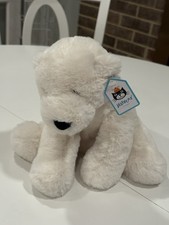 Jellycat Medium Perry Polar Bear PE2PBL Retired HTF Plush Original Tags