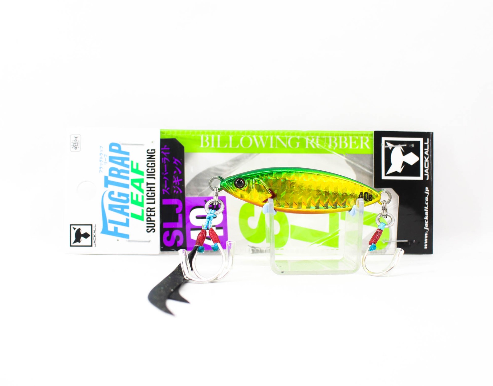Jackall Metal Jig Flag Trap Leaf 40 grams Grikin Border HL (8920)