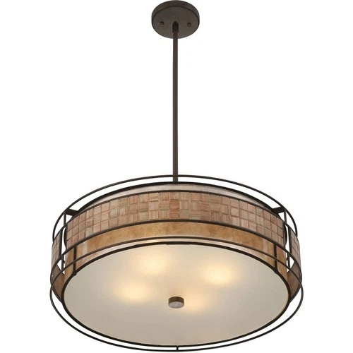 Mica - 4 Light Pendant - 5.5 Inches high     -Traditional Installation Pendant - Picture 10 of 12