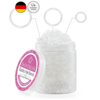 Jasverlin Haargummis 2000 StüCk Klar 15Mm 30Mm 38Mm FüR MäDchen Frauen
