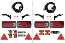 LED Anhänger Beleuchtung Set LKW 12V/24V Rü...