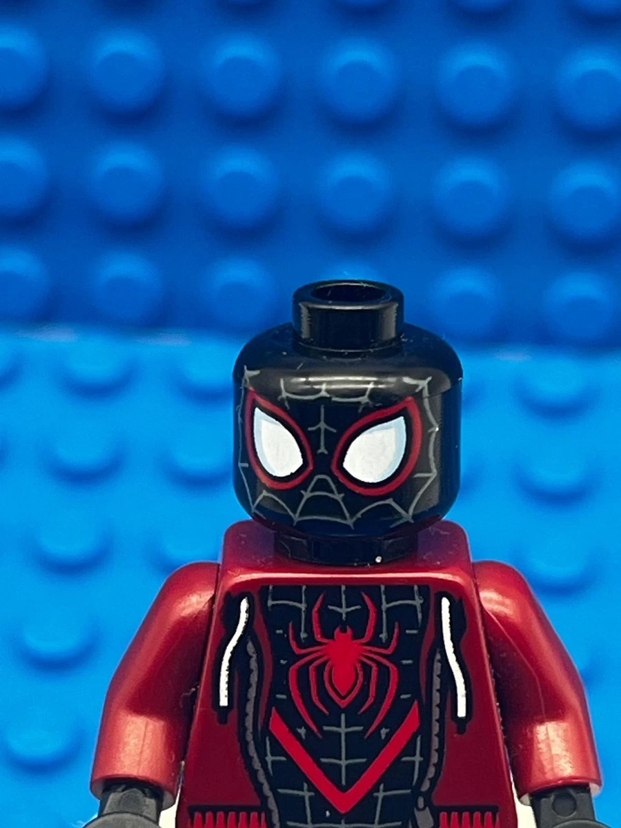 LEGO Marvel Spider-Man Miles Morales Dark Red Hoodie sho0679 Minifigur