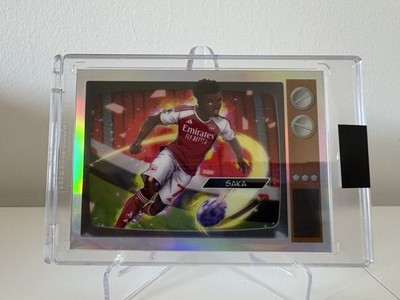 Bukayo Saka SSP CHROME ANIME CASE HIT | eBay