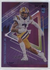 2022 Panini Chronicles Draft Picks Recon Purple /49 Derek Stingley Jr #3 7ba
