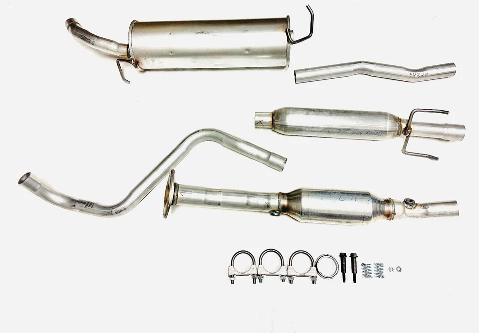 Fit: Cat Converter, Resonator & Muffler For 2000 2005 Toyota Echo 1.5L Sedan Foto 3 de 3