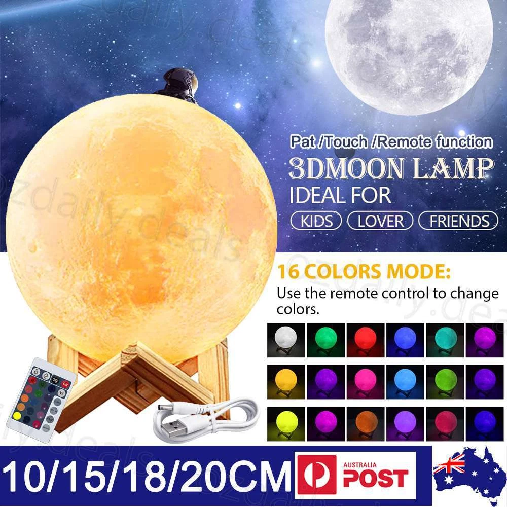 Moon lamp with sale remote
