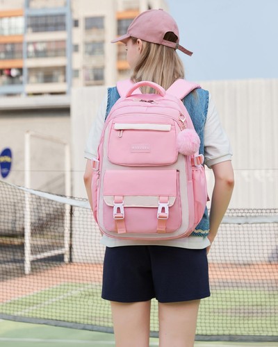 School Backpack for Girls Book Bag Set School Bag for Teens Girls Kid Childre... - Picture 8 of 8