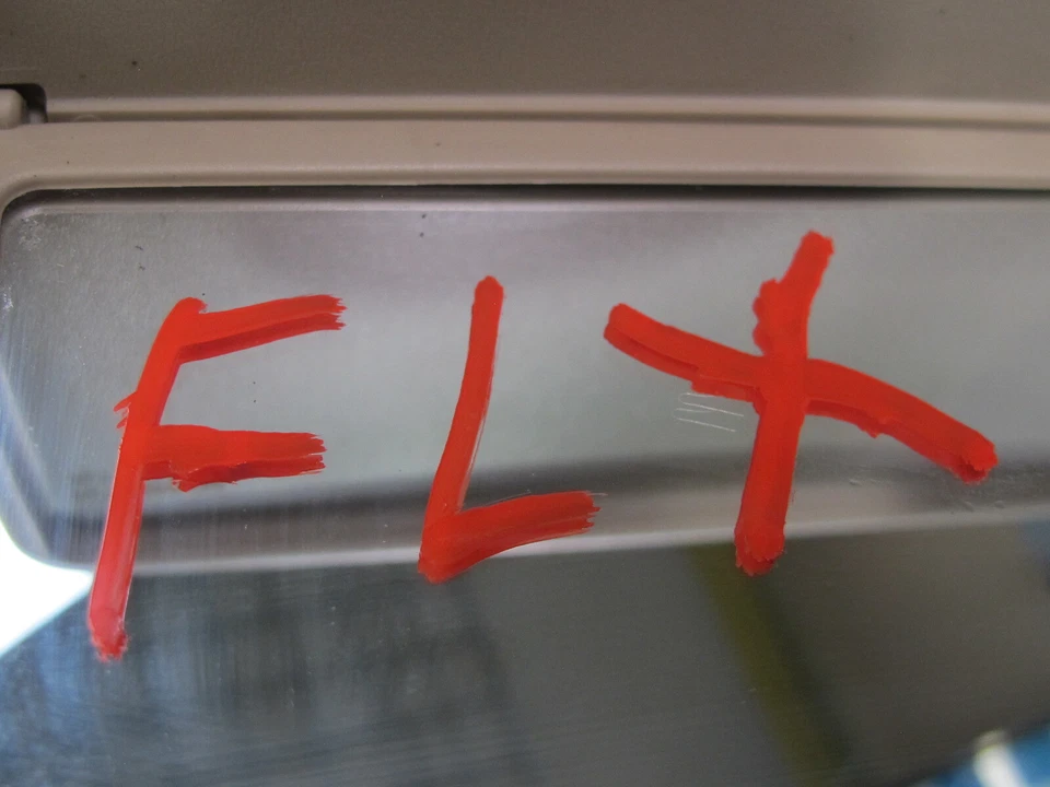 1998-2002 LEXUS J100 LX470 PRIMARY & SECONDARY FRONT SUN VISOR SET OF 4 - Image 2 of 4