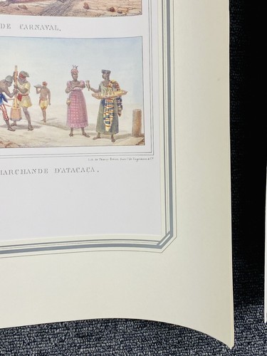 Jean-Baptiste Debret Group Of 4 Art Print Colored Lithographs- Slavery Scenes - Picture 15 of 22