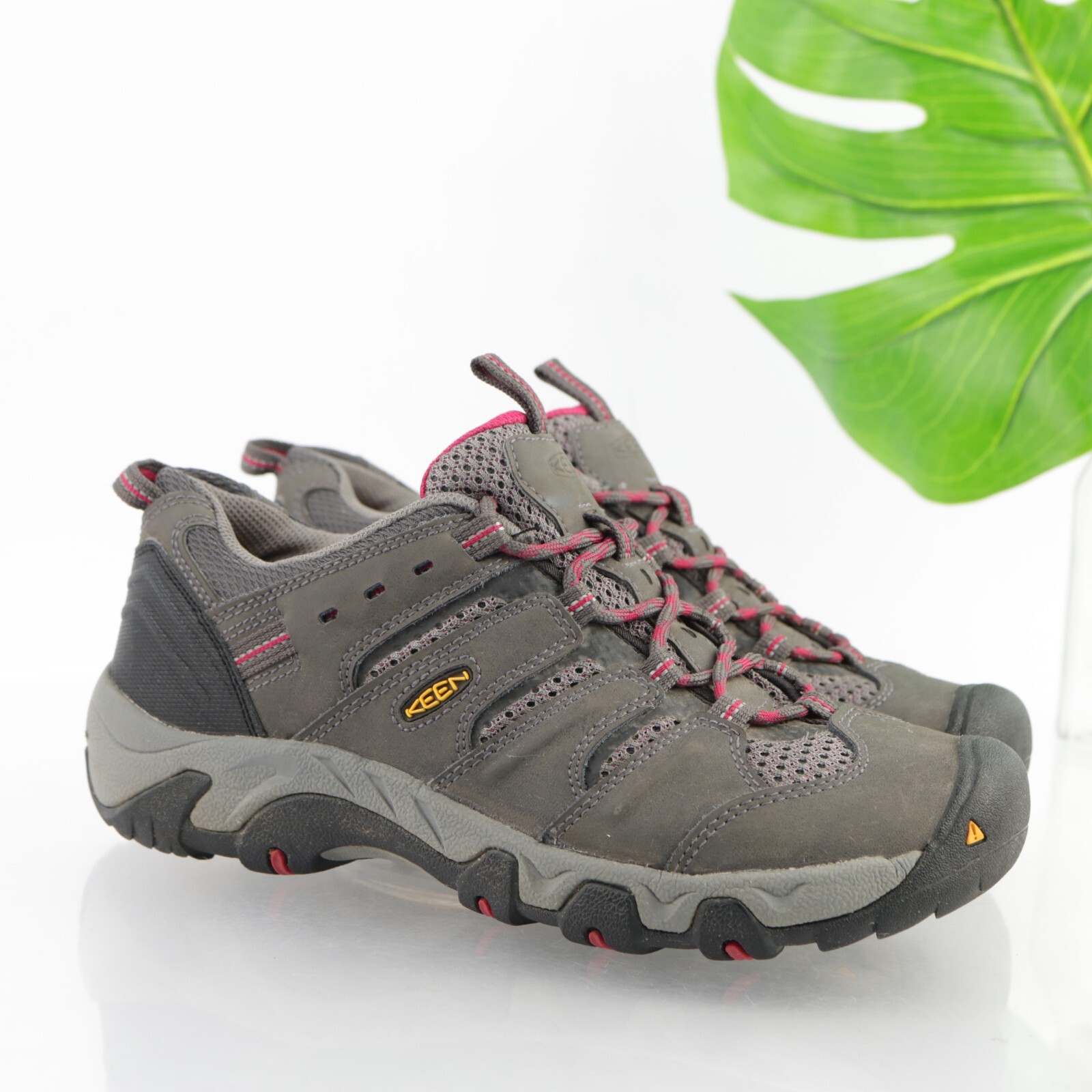 Stivali da trekking Koven da donna Keen taglia 7 5 scarpe da trail outdoor grigie