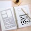12-20pcs-Bullet-Journal-Stencil-Set-Plastic-Planner-DIY-Drawing-Template-Diary