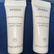 2 X Aveda Smooth Infusion Smoothing Masque Sample Size 0.34 Oz Each NEW