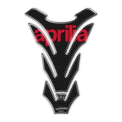 Paraserbatoi Adhésifs 3D Carbone Protection Réservoir Pour Moto Aprilia Rouge - Photo 1/2