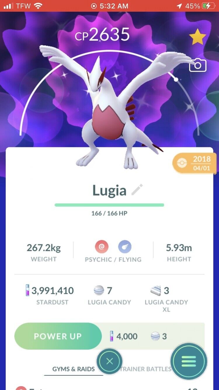 Can You Catch a Shiny Lugia?