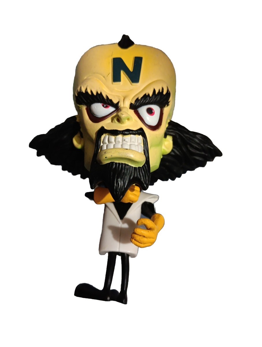Vintage Crash Bandicoot Dr Neo Cortex Toy Figure 1998 Series