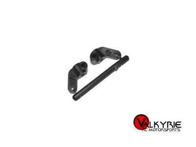 Vintage RC Associated RC10 DS Nitro Steering Blocks Set Plastic Black 8814
