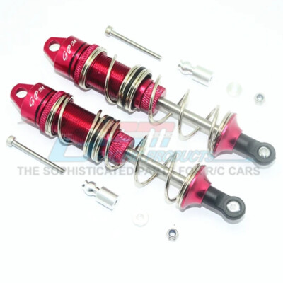 GPM Alum Front Double Section Spring Dampers 115mm Red : Kraton/Outcast ...