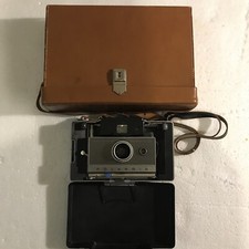 Polaroid Land Camera Model 100 Folding Bellows With Case Used Not Tested