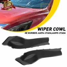 For 2013-2015 Nissan Altima 2X Left & Right Windshield Wiper Cowl Extension Trim