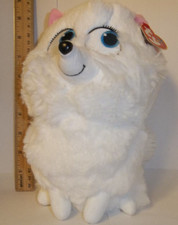 9" TY BEANIE BUDDY SECRET LIFE OF PETS Movie GIDGET the DOG Plush White NWT Toy