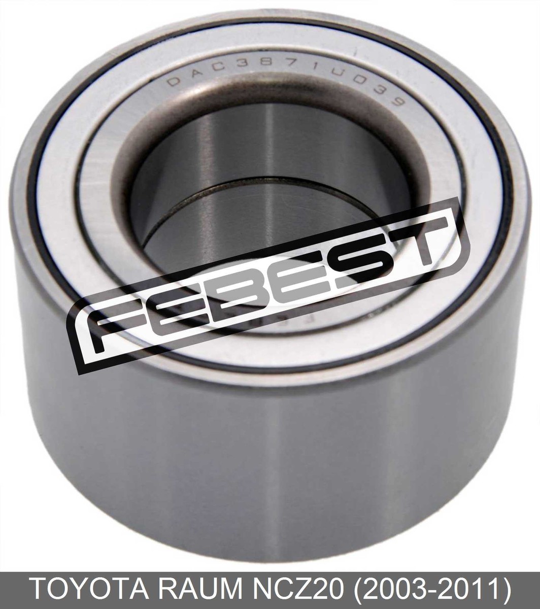 Front Wheel Bearing 38X71X39 For Toyota Raum Ncz20 (2003-2011) | eBay