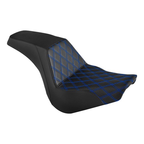 Driver & Passenger Gel Seat Fit For Harley Softail Street Bob Standard 2018-2025 - Picture 2 of 10
