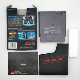 POPEYE NINTENDO NES - PAL FRA / ASD - COMPLET AVEC NOTICE - RABAT MANQUANT