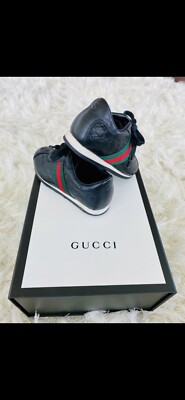 GUCCI children サイズ28 Children's GG loafer in beige and blue GG canvas | GUCCI® US